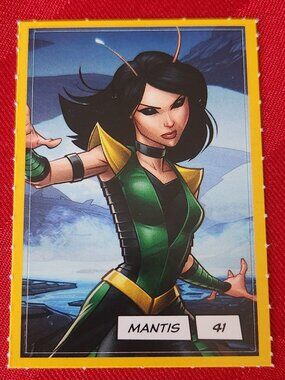 Loblaws Marvel Stickers - 41 Mantis - MAKE A BUNDLE!!